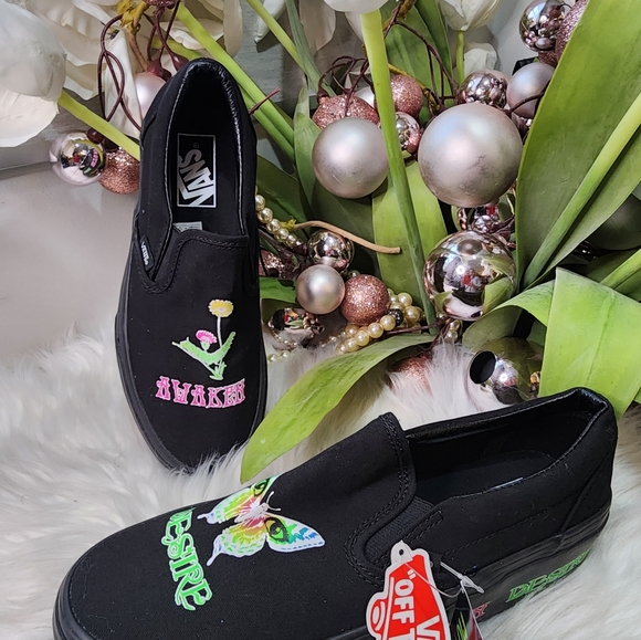 Vans   Classic  Platform Morph  Glow In The Dark Gothic Punk new - Picture 3 of 5